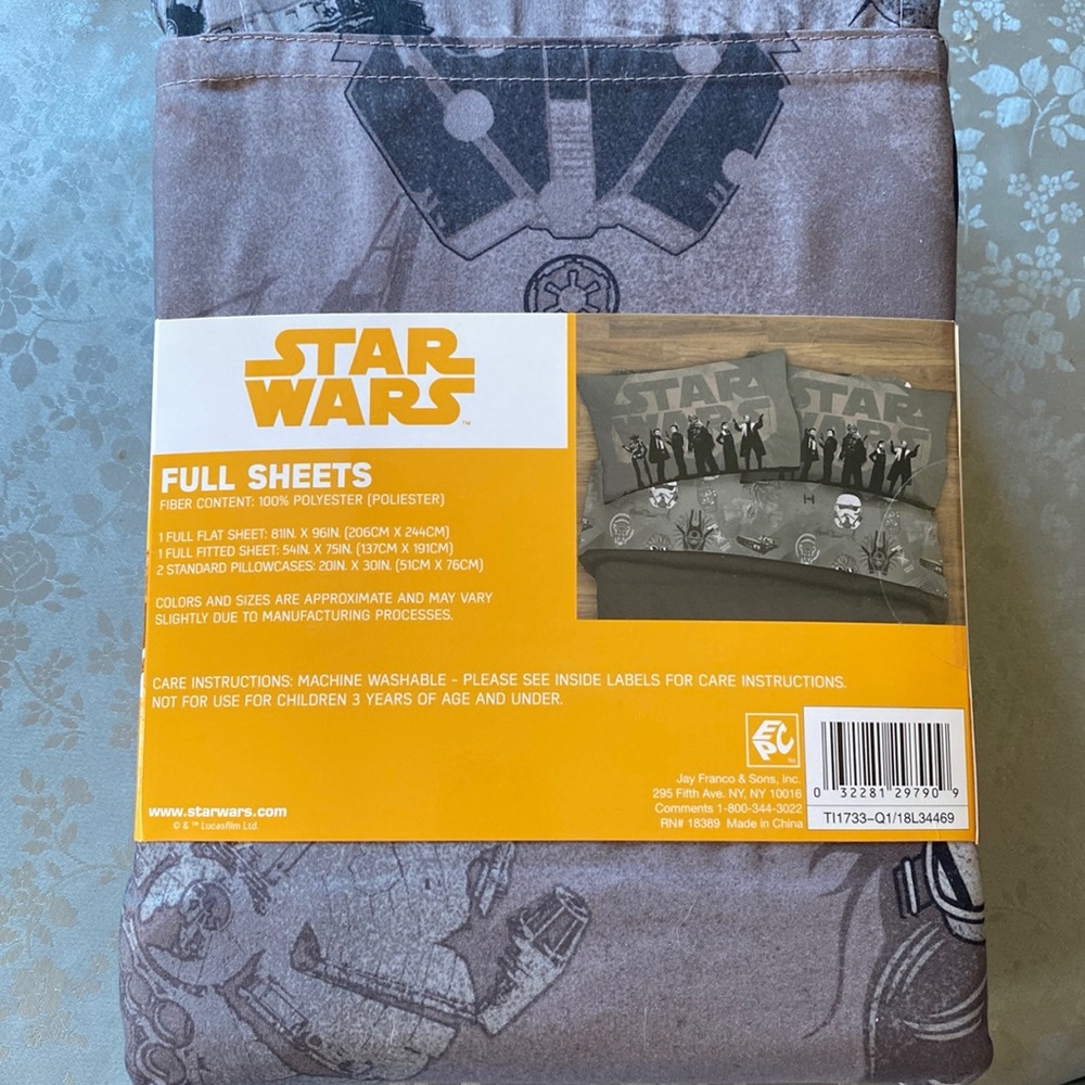NWT Star Wars Full Sheets set